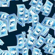 background with pound sterling pattern