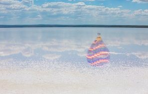 background with beach landscape