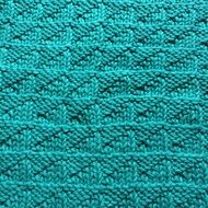 knitting texture with pattern