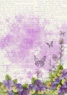 Background Flower Purple