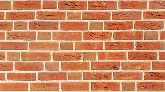 orange brick wall