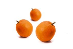 Fruit Orange Three White