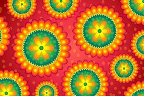 Floral Background Texture