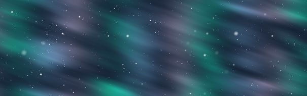 white dots on blurred color background