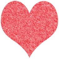 Heart Red Texture Love