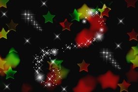 Background Star Abstract Advent