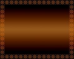 brown background with gradient framed