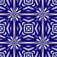 geometric blue white pattern