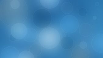 Bokeh Dots Blur Wallpaper Blue