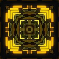 kaleidoscopic drawing