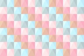 abstract pattern of colored squares