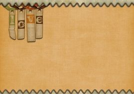 Vintage brown cover