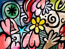 Modern Art Texture Design