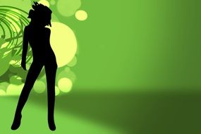 Dancer Background Woman Shadow