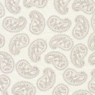 Paisley Design White Burgundy