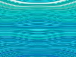 Blue Turquoise Wave Background