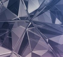abstract background with purple shapes