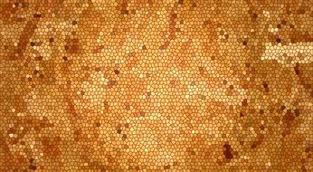 golden glass mosaic texture