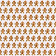 Gingerbread Men Background