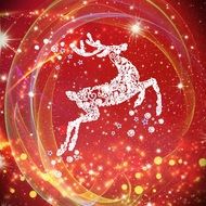 Background Reindeer Christmas
