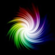 Rainbow Swirl Twirl