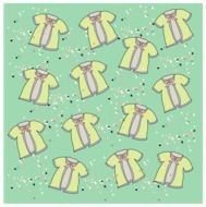 Pastel Colorful Green Coat
