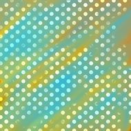 yellow blue background with dots