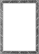 Art Nouveau Border Frame Frames