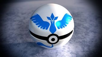 Pokemon Go Pokemon Pokeball Blue