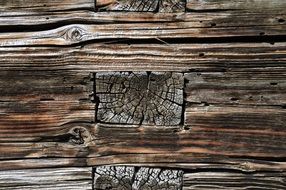 background of dark wooden planks