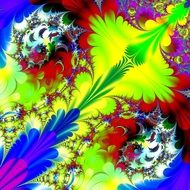 colorful modern digital artwork