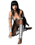 digital woman warrior