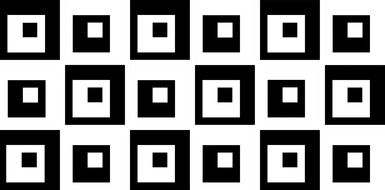 abstract black and white squares