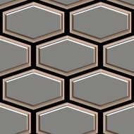 Hexagon Grid Pattern Texture