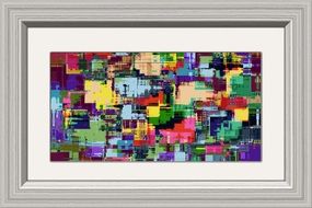 Frame Color Abstract Background