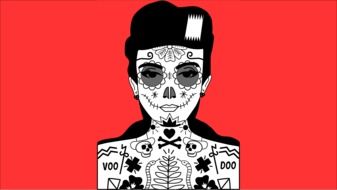 Vodoo Girl Wallpaper Red