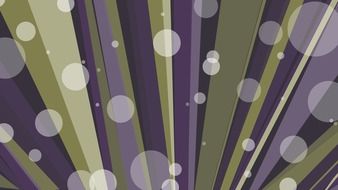 Background Stripes Light Bubbles