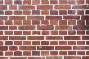 background with red brick wall texture