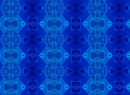 blue background with 3d pattern