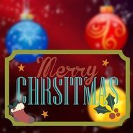 Christmas pattern with toys for the Christmas tree