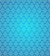 blue background with geometric seamless pattern