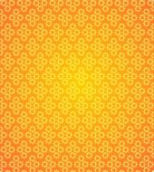 orange background with seamless pattern