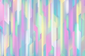 colorful stripes on a blue background