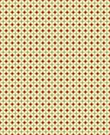 yellow background with red dots