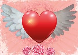 Love Heart Wing Spring