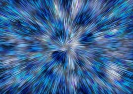 background with moving blue lines