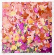 Floral Abstract Flower Painting