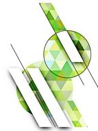 Design Abstract Green Pattern