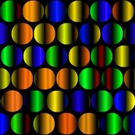 Rainbow Psychedelic Pattern