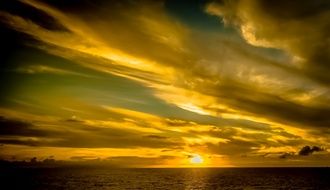 breathtaking sunset